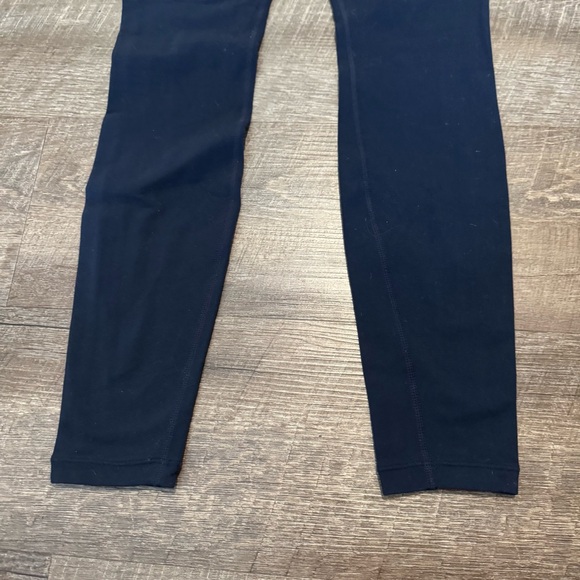 Athleta Navy & Orange Leggings - Picture 3 of 7